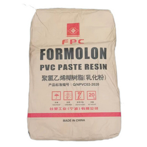 PVC PR-640 Ningbo Formosa Plastic Paste Resin Emulsified Powder Plastic Raw Material Product Shell Polyvinyl Chloride