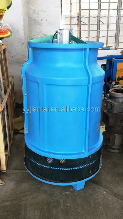 Industrial round count flow FRP small cooling tower