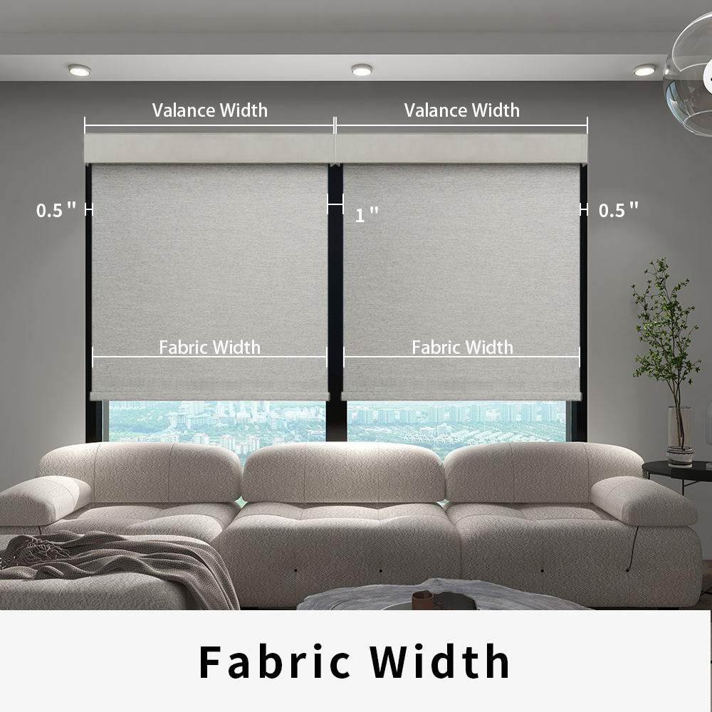 Customized Office Shade Wifi Remote Control Smart Shades Automatic Blinds Roller Blinds Motorized