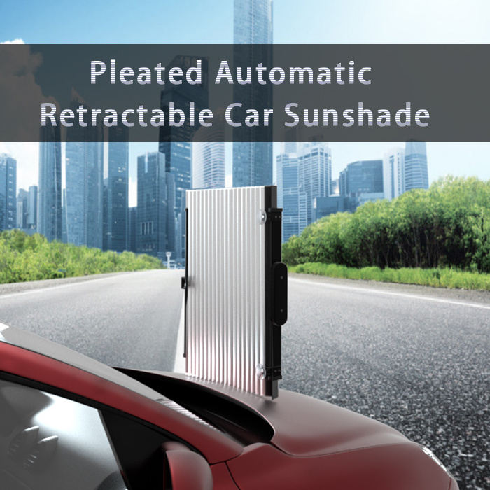 Car Window Retractable Sunshade Sun Windshield Protective Screen Foldable Car Windscreen Sunshade Vehicle Car Protector