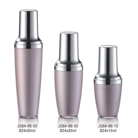 Luxury 15ml 30ml 50ml plastic cosmetic dual chamber spray bottle for skin care packaging