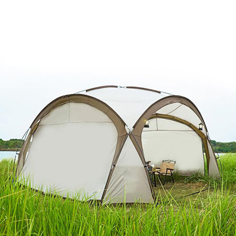 Mongolian yurt tent dome portable folding outdoor camping canopy outdoor rain and sun protection large sunshade