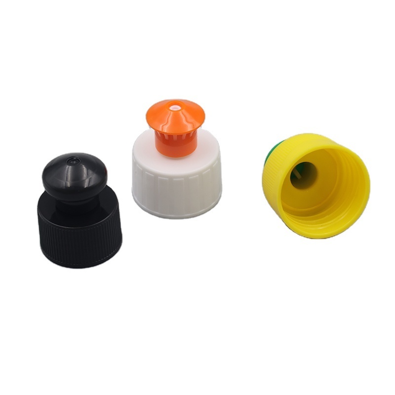 28/400 Short Neck Plastic Cover Bottle Cap 28/410 Pull Push Bottle Hat