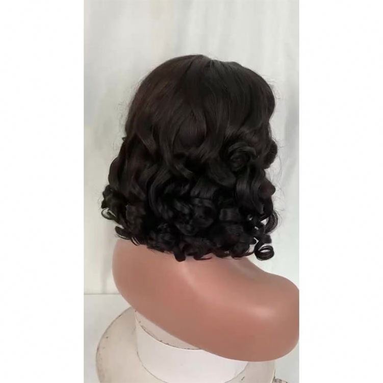 Glueless Jerry Curly Human Hair Sew In No Glue Leave Out u Wig Beginner Friendly Thin Part Wigs