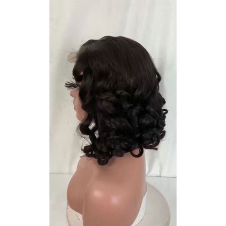 Glueless Jerry Curly Human Hair Sew In No Glue Leave Out u Wig Beginner Friendly Thin Part Wigs