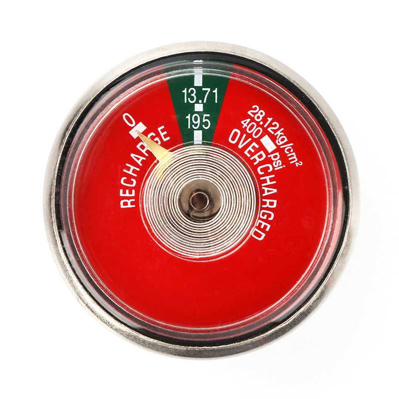 21years Manufacturer direct sell high quality  Fire Extinguisher Pressure Gauge