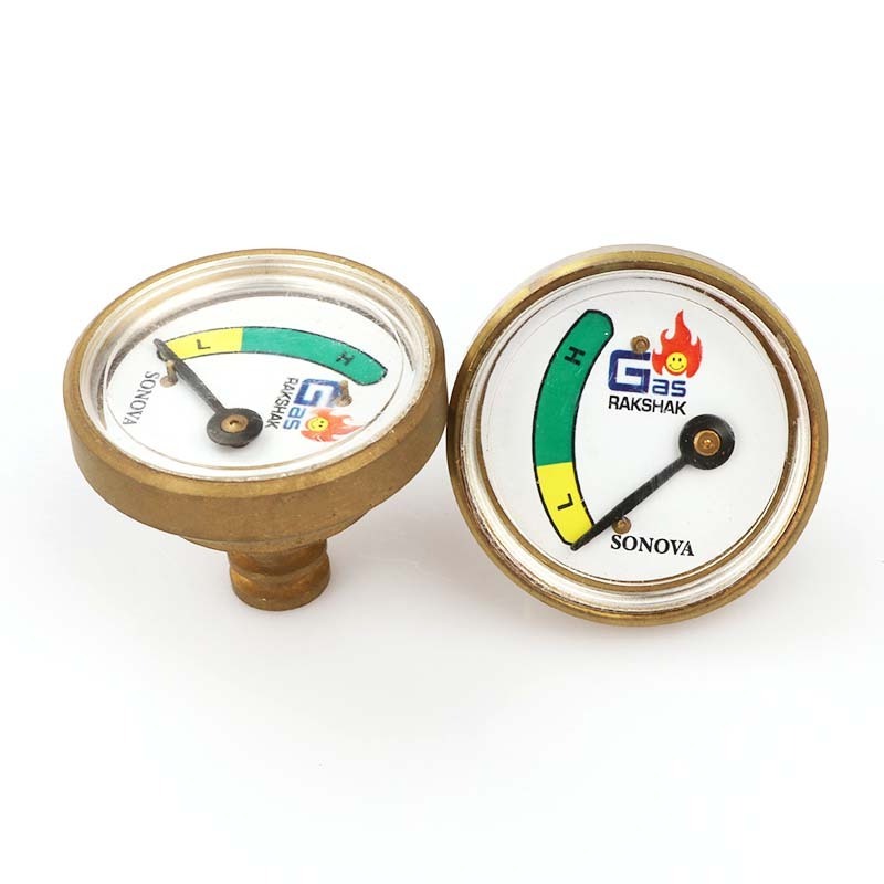 Factory Direct Sales Convenient lpg Gas gauge for gas regulator gauge