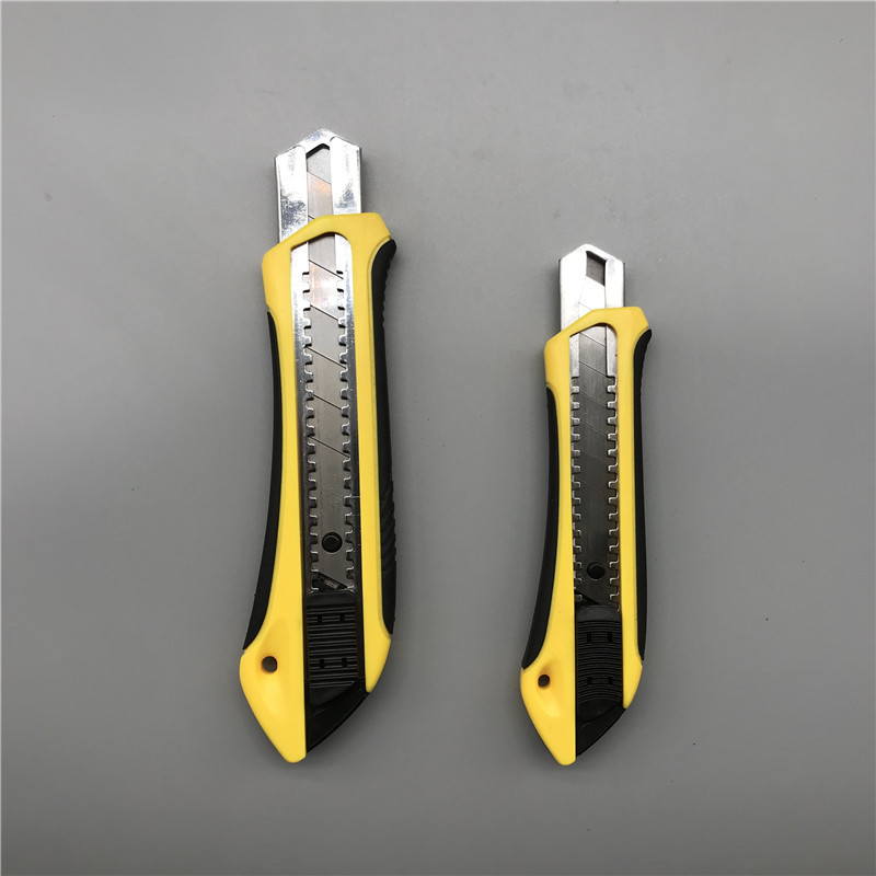 ABS plastic sliding blade snap off utility safe hot snap off blade knife cutter three size