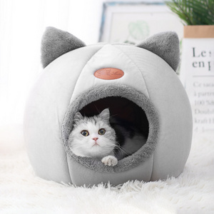 Hot seller  Cat Sleeping Bag Washable Dog Cave pet beds fluffy pet bed