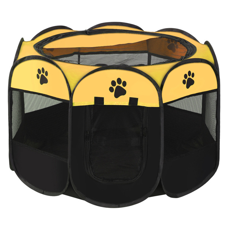 Customized Octagonal Pet Tent Scratch Resistant Collapsible Dog Crate Pet Maternity Home Cat Dog Kennel