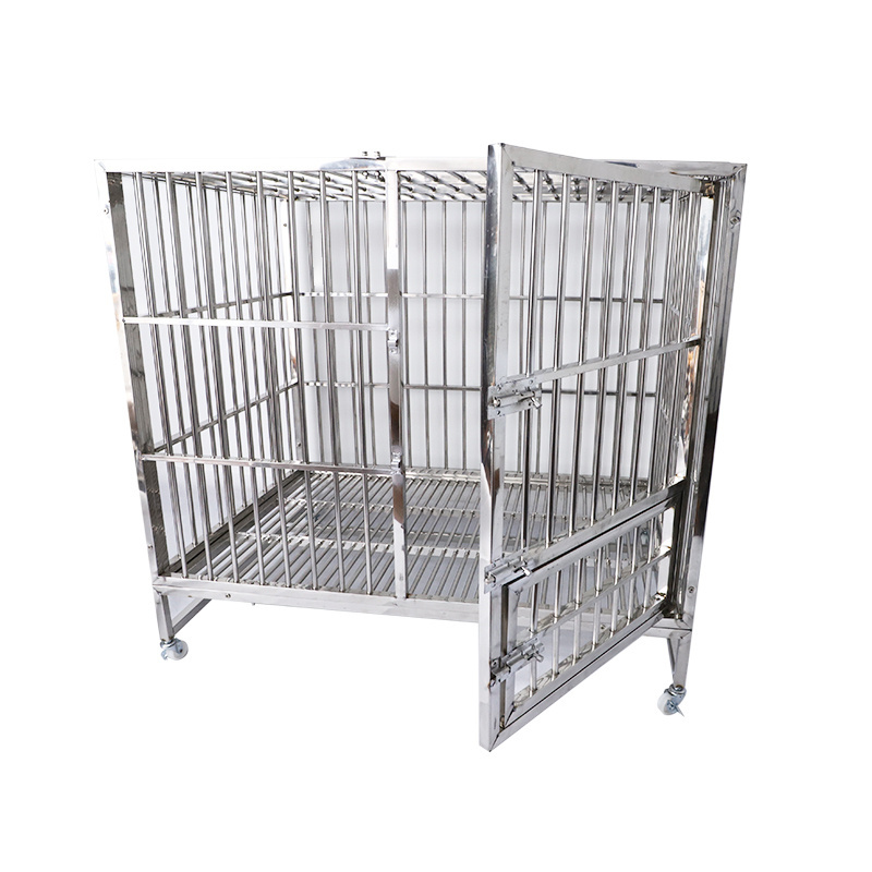 China hot sale large stainless steel dog kennel / large dog kennel / dog cage