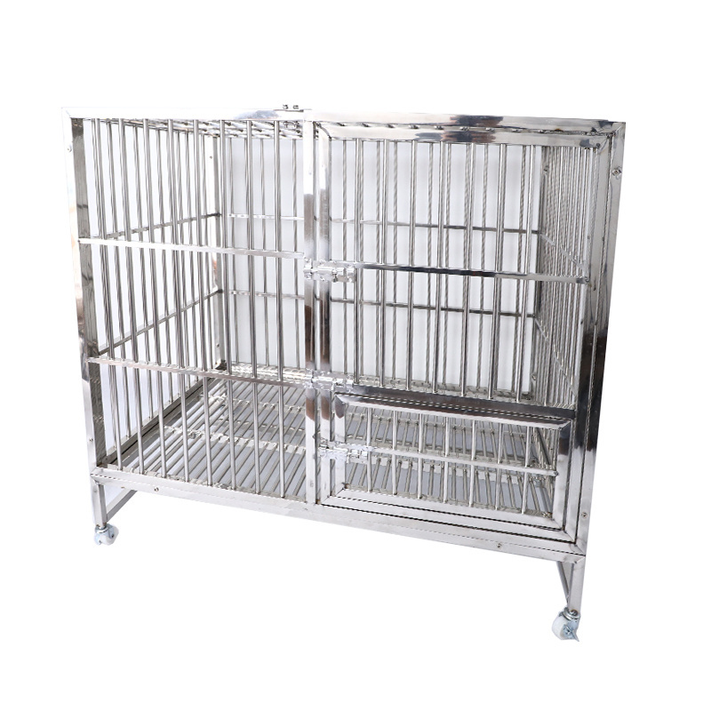 China hot sale large stainless steel dog kennel / large dog kennel / dog cage