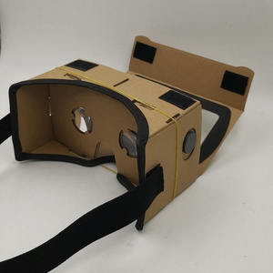 Made of cardboard 3d vr glasses virtual reality vr  3d glasses vr glasses