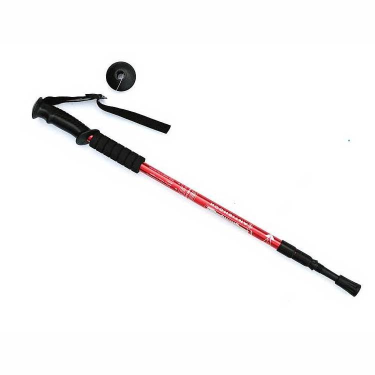 Walking Trekking Poles 2 Sticks with Anti-Shock and Quick Lock System, Telescopic, Collapsible, Mountain, Walking, Trekking