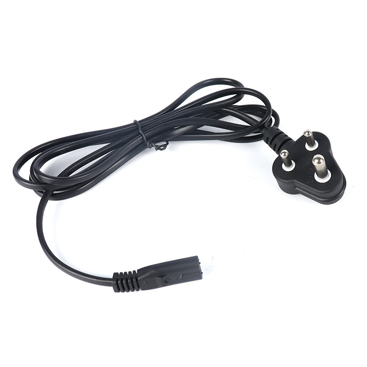 Indonesia Plug to IEC C13 Computer 3 Pin Power Cord