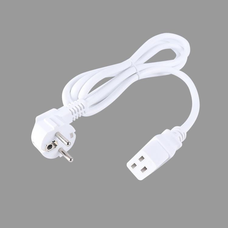 High Reputation Quality Vde Power 220V 250V 2 Pin 3 Pin AC Euro Power  Cord Plug