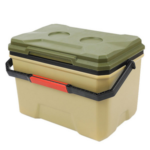 New Arrival 16L reusable lunch camping plastic igloo cooler box