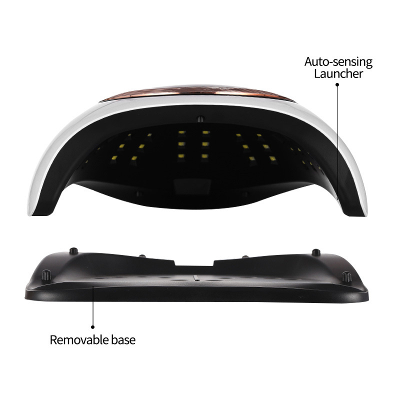 BLUEQUE 180W UV LED lamp gel nail light high quality nail dryer with 60pcs beads for nail salon