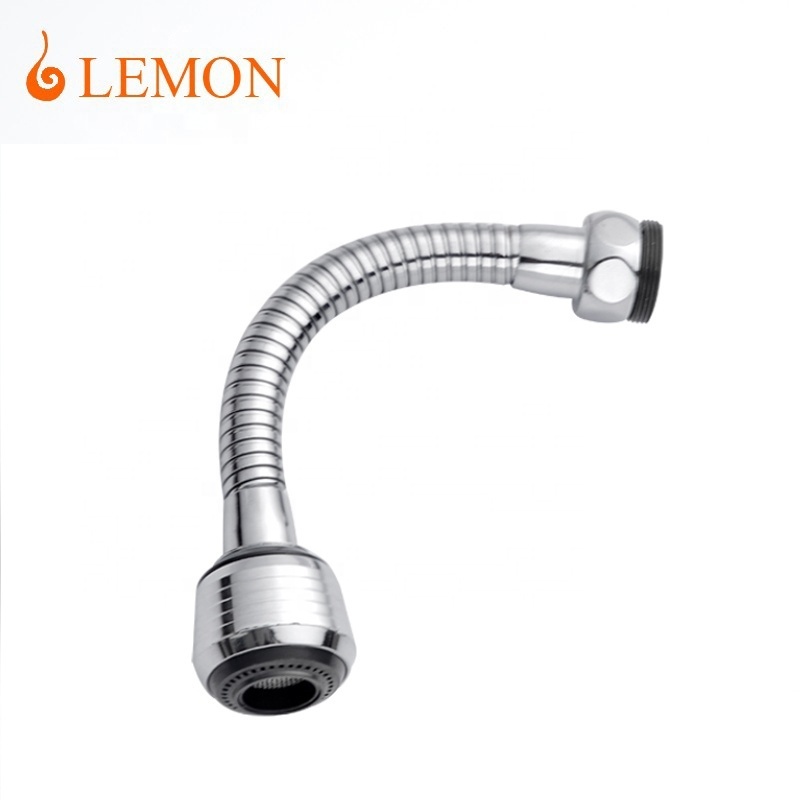 Lemon New style high pressure water saving extension tap flexible stainless steel hose connector kitchen sink faucet aerator