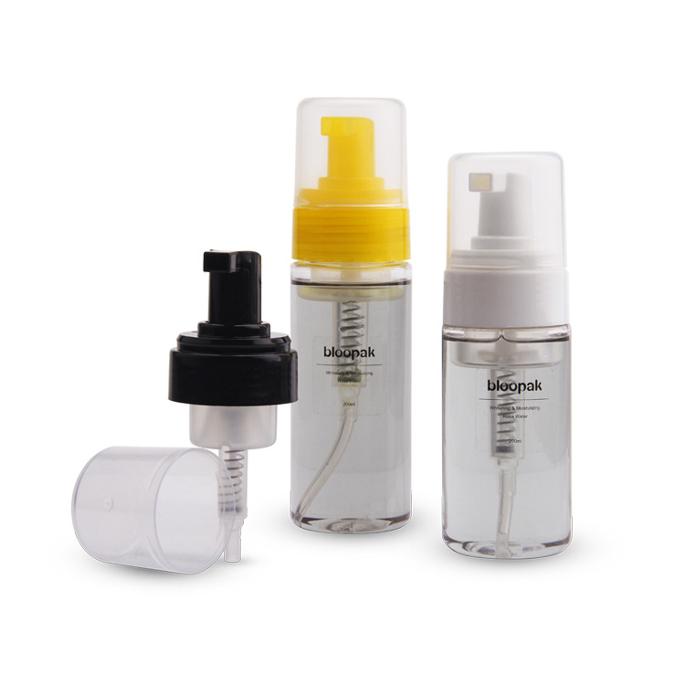 Free sample empty black foam pump bottles,black foaming bottle 150 ml,liquid soap foam pump bottle plastic