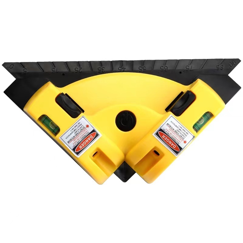 Right Angle 90 Degree Square Laser Level High Quality With Spirit Level Laser Measurement Tool