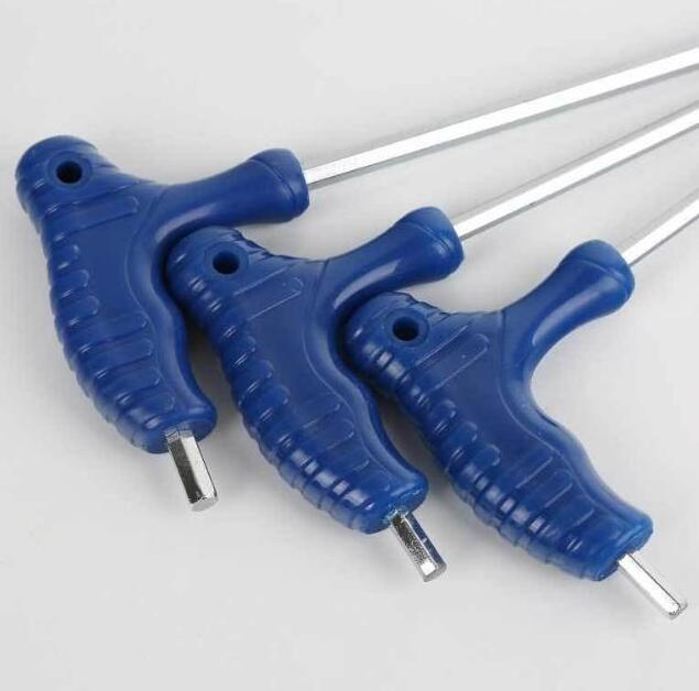 5mm Customized Plastic T Handle Hex Allen Key Wrench