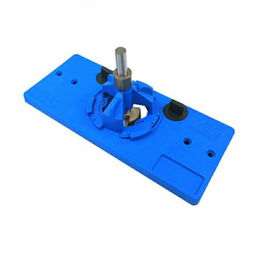 Woodworking Hardware Cabinet 35Mm Hinge Boring Jig Drill Set Guide Hole Puncher Hole Locator