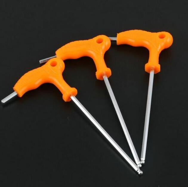 5mm Customized Plastic T Handle Hex Allen Key Wrench