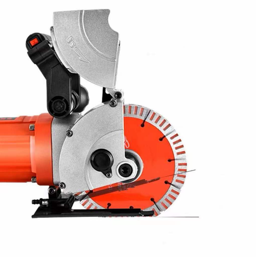 Water And Electricity Installation Dust-Free Concrete Wall Cutting Concrete Cutting Automatic Slot Mini Grooving Machine