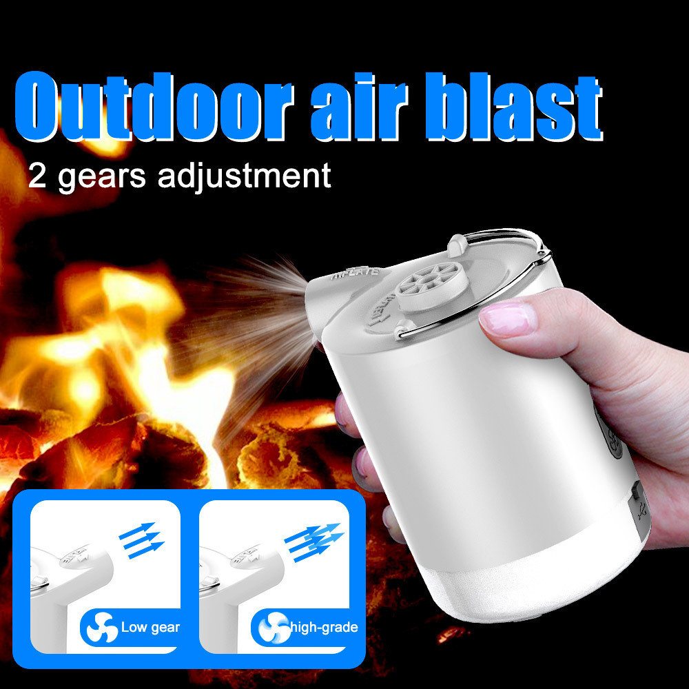 rechargeable camping Air bed air inflator pump with deflate camp lantern portable cordless wireless mini electric battery usb