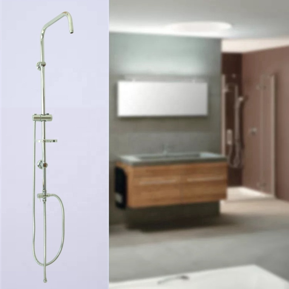 Factory bathroom fittings bath set shower mixer column outdoor pool shower