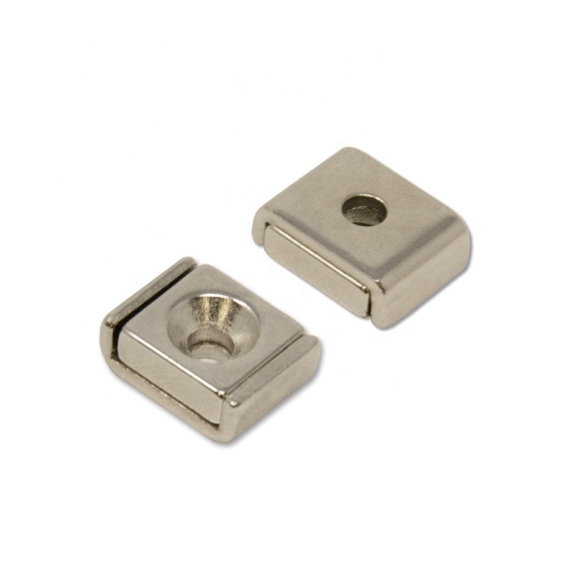 Strong Mounting Magnets Magnetic Sandwich Latch Magnet Channel Assemblies Neodymium Magnet U-Channel Bar for Secure Fixtures