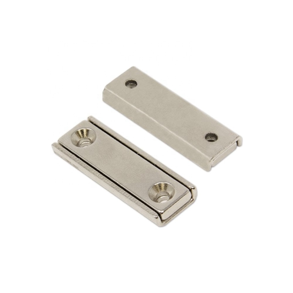 Strong Mounting Magnets Magnetic Sandwich Latch Magnet Channel Assemblies Neodymium Magnet U-Channel Bar for Secure Fixtures