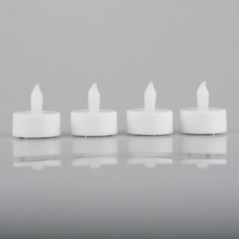 Hot Selling Bulk Button Battery Operated Electric Plastic Flameless Xmas Christmas Tealight Candles Mini Led Tea Light