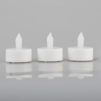 Hot Selling Bulk Button Battery Operated Electric Plastic Flameless Xmas Christmas Tealight Candles Mini Led Tea Light