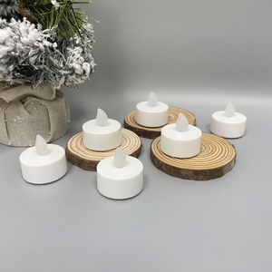 Wholesale Christmas Battery Operated Electric Flameless plating t light Led Mini Candles Tea Light