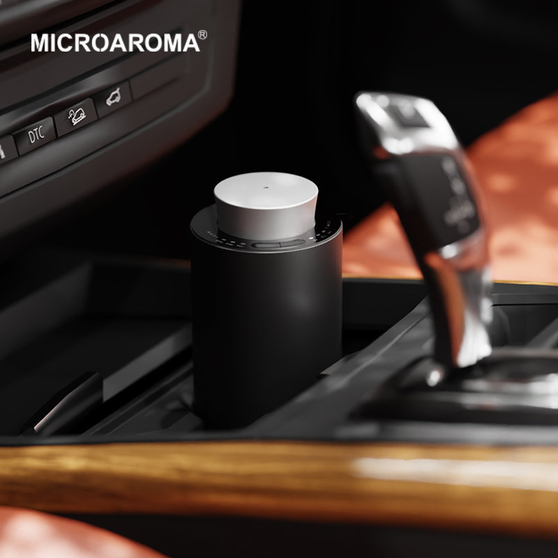 MICROAROMA Luxury Aluminum Portable USB Essential Oil Air Scents Car 10ml Mini Aroma Diffuser