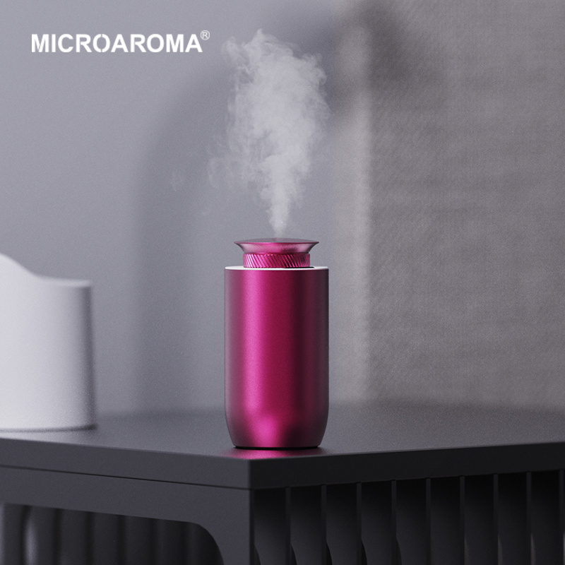 Electric Waterless Car Aroma Essential Oil Diffuser Custom Usb Rechargeable Air Scent Diffuser Machine