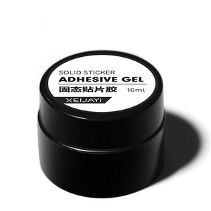 Factory Wholesale Canned Solid Nail Tip Gel Easy Adhesive Nail Extension Solid Glue Gel