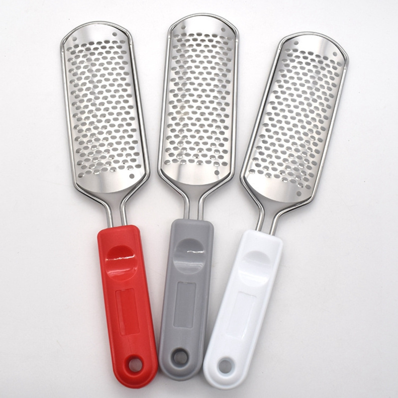 Factory Quality Stainless Steel Pedicure Foot File Dead Skin Remover Hand Pedicure Callus Remover