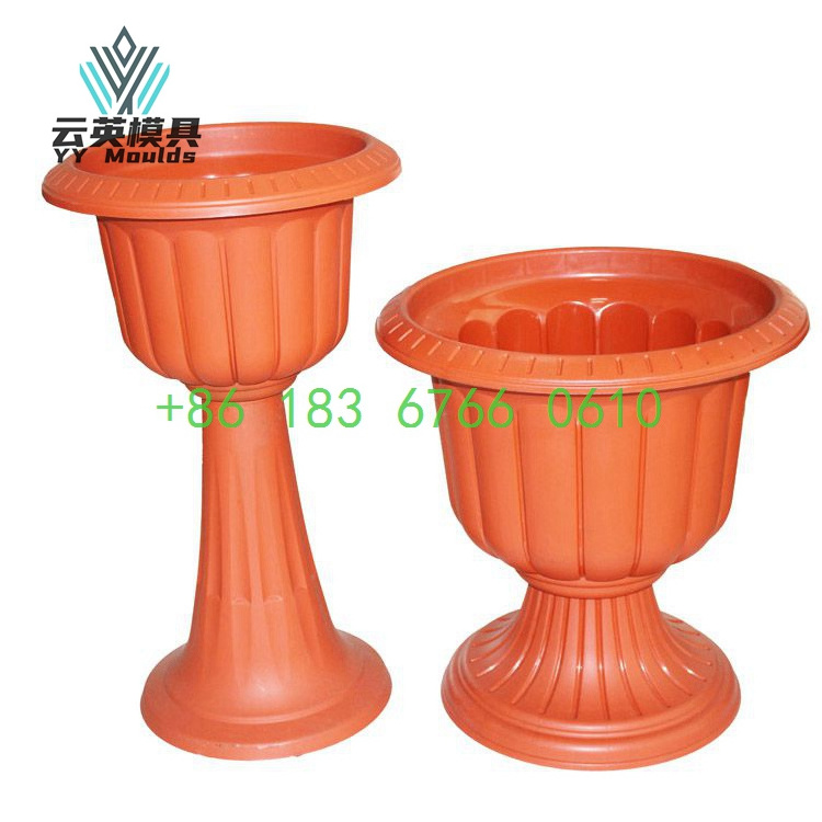 garden and home decorative indoor big plant flower pot molds large fiberglass concrete flower pots moulds for sale