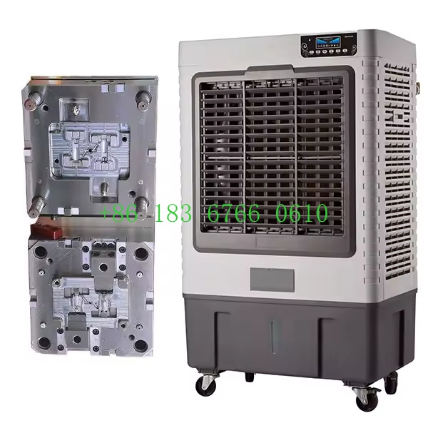 Injection Plastic 60L Water Tank Moveable Cold Air Fan Evaporative Water Air Cooler Mould