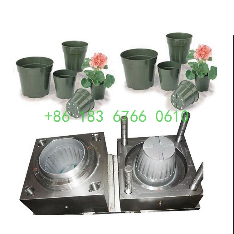 Custom Molds Maker Plastic Molding Injection Moulds plastic part injection Hot flower pot mould Software Design Mould