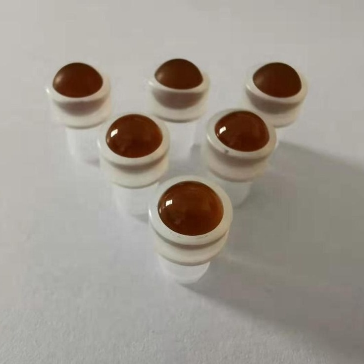 8mm solid brown glass ball for roller,roller ball insert