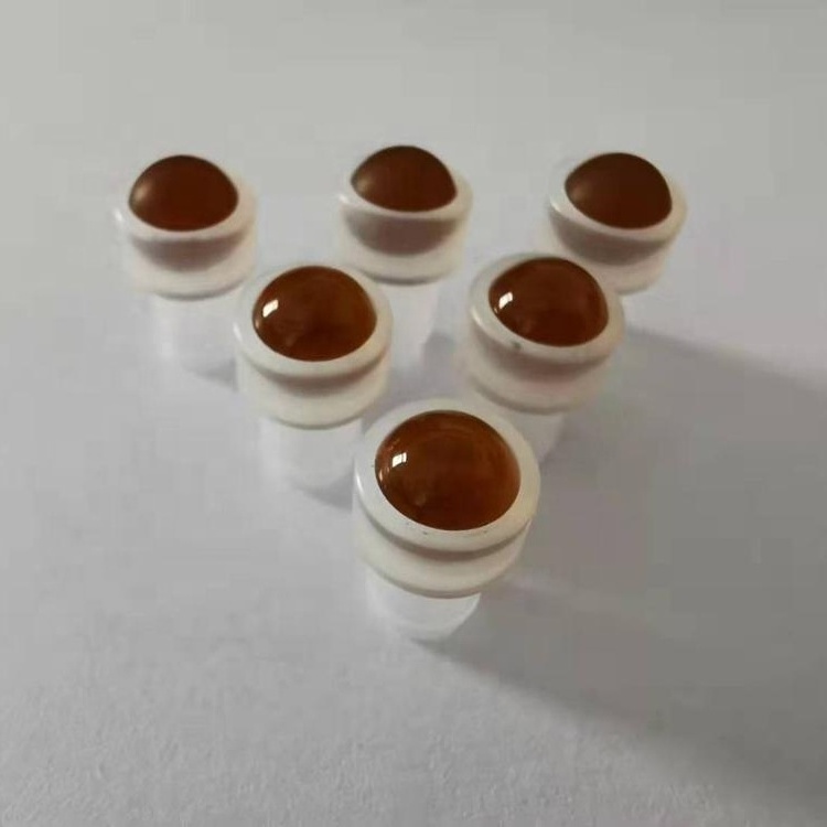 8mm solid brown glass ball for roller,roller ball insert