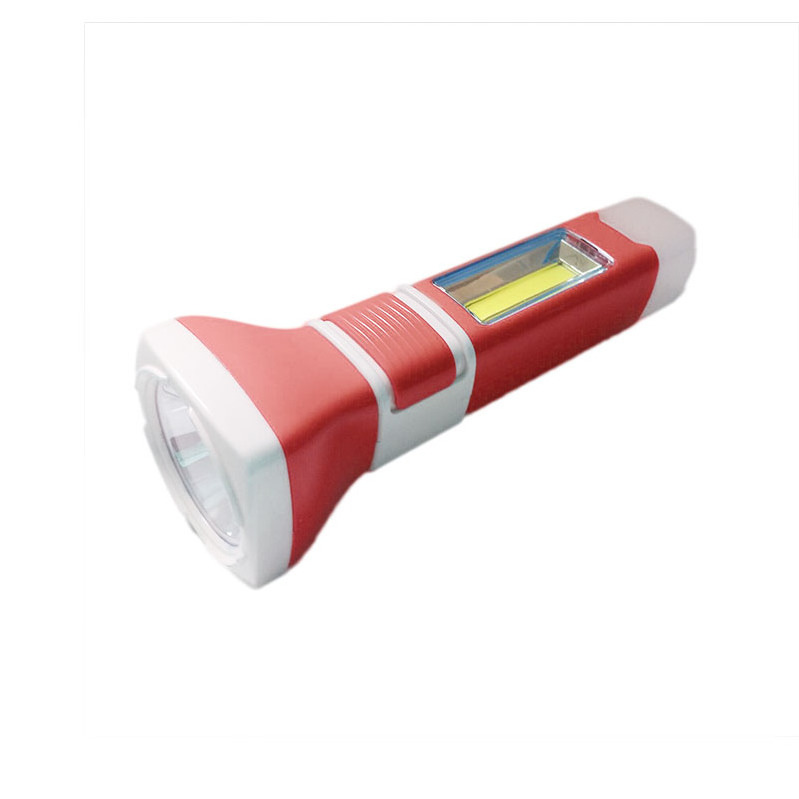 Portable factory OEM rechargeable usb 18650 COB Led   flashlight for home