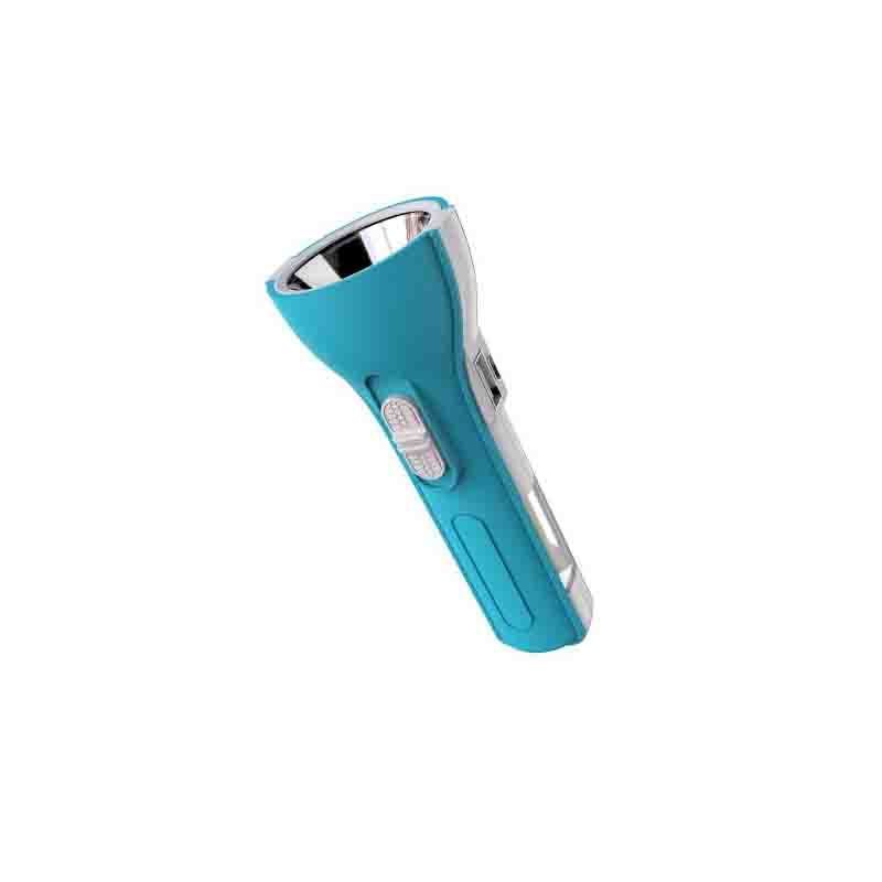 portable usb Rechargeable  18650 battery flashlight with cob light for sale