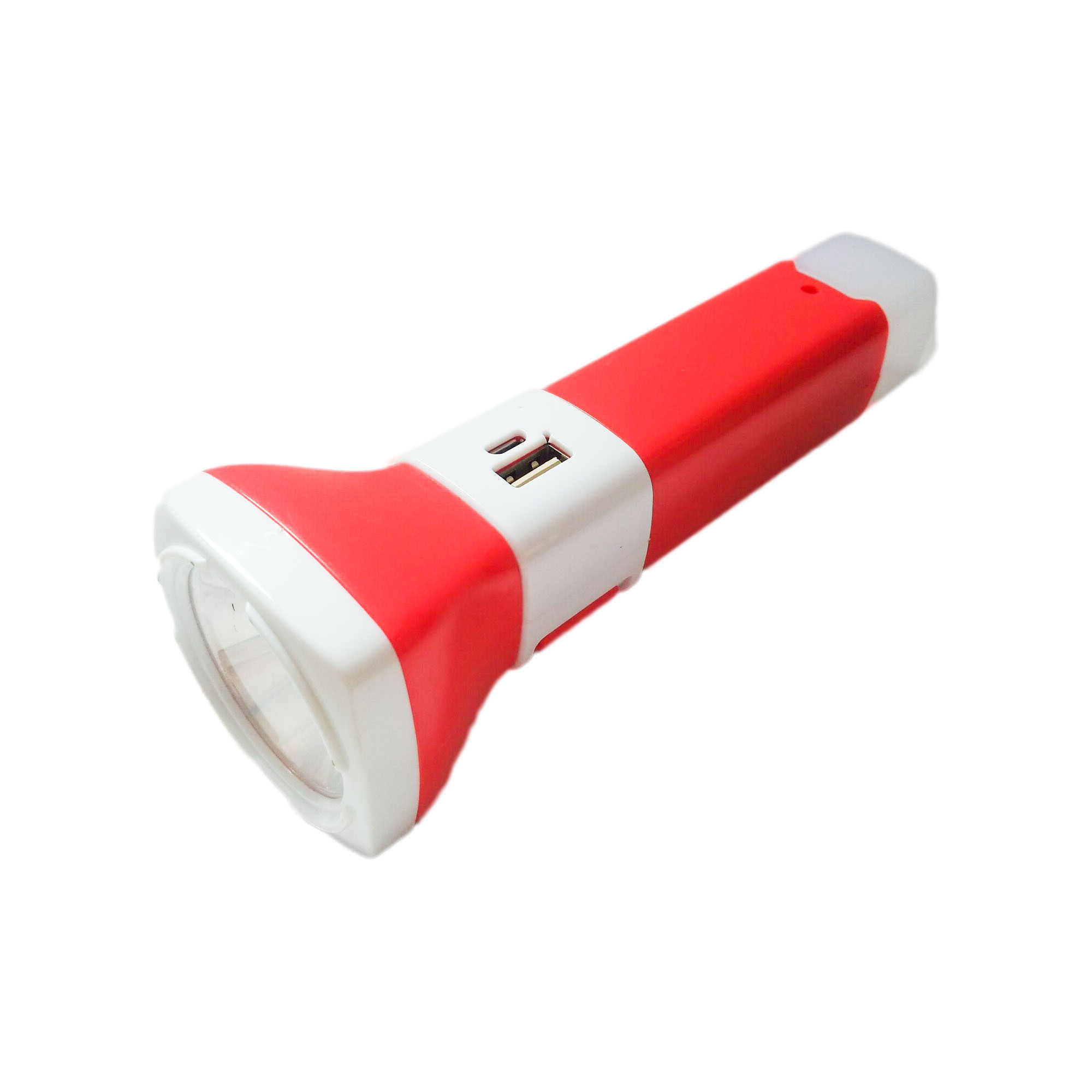 Portable factory OEM rechargeable usb 18650 COB Led   flashlight for home