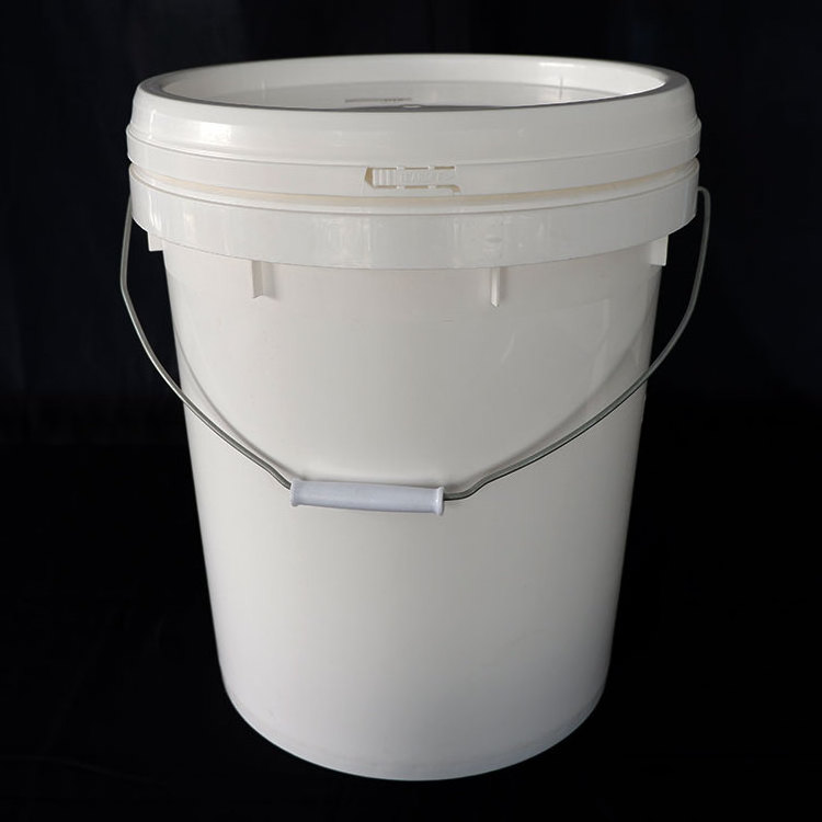 20L 25L Food Grade 5 Gallon 7 Gallon Plastic Buckets With Handle Paint Plastic Pail