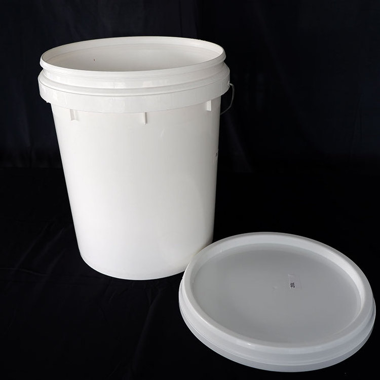 20L 25L Food Grade 5 Gallon 7 Gallon Plastic Buckets With Handle Paint Plastic Pail